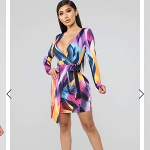 Fashion Nova Wrap Dress